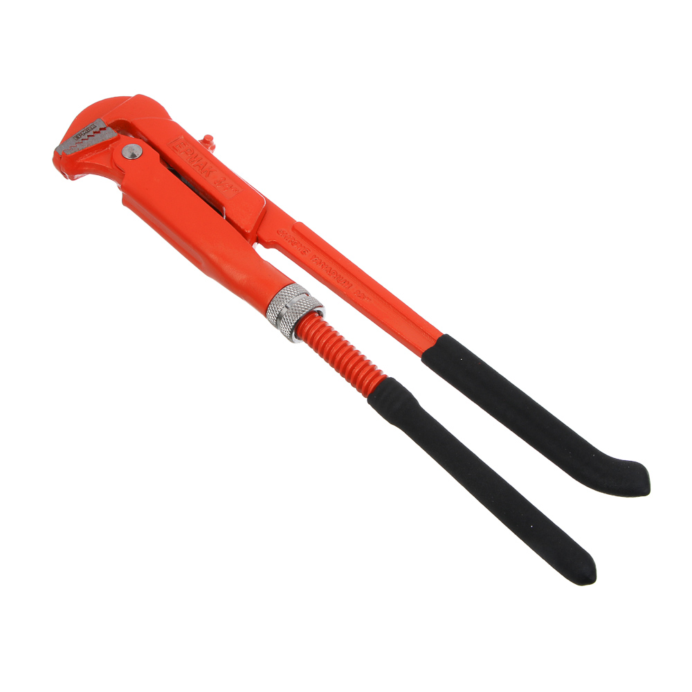 ЕРМАК Ключ трубный рычажный прямые губы, р-р 3/4", арт.№ 655-009