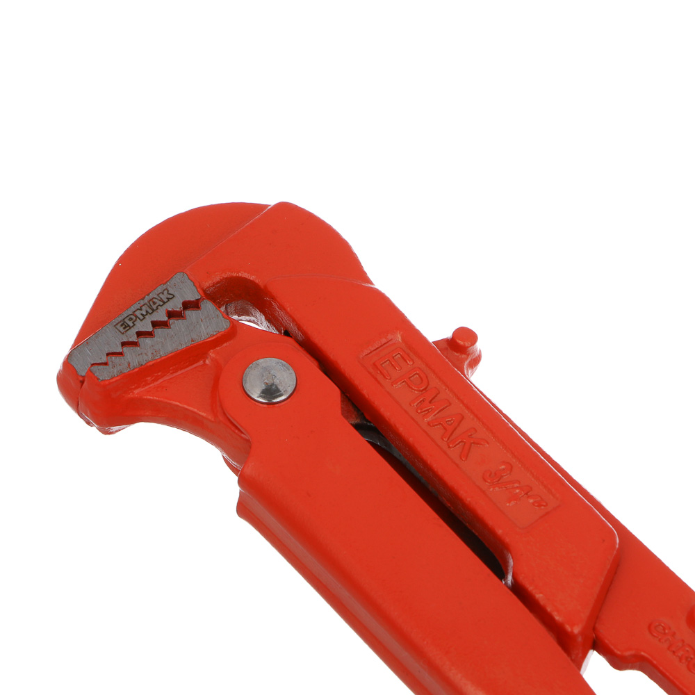 ЕРМАК Ключ трубный рычажный прямые губы, р-р 3/4", арт.№ 655-009
