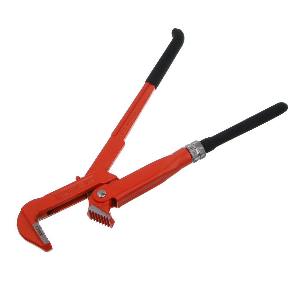 ЕРМАК Ключ трубный рычажный прямые губы, р-р 3/4", арт.№ 655-009