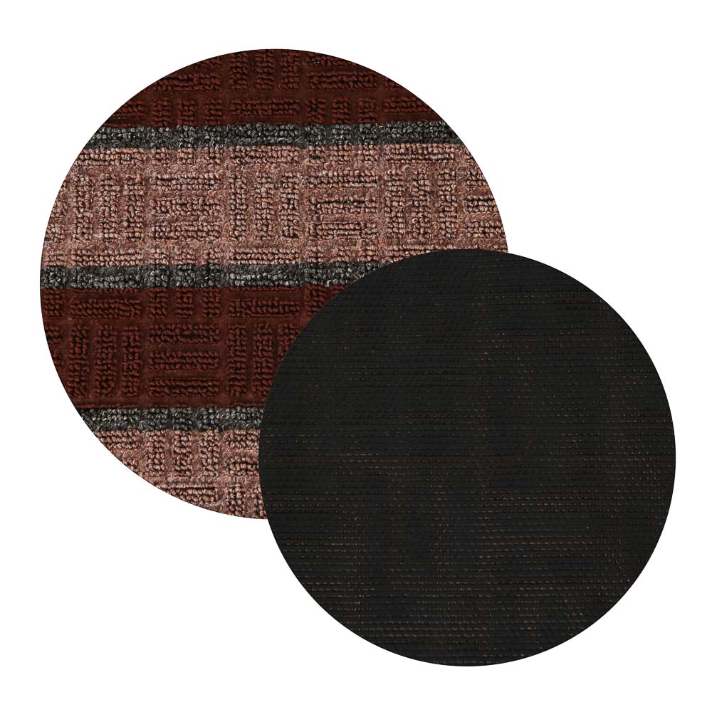 Коврик придверный тм VETTA Folk, ворсовый с резиновой каймой, 45x75см, 3 дизайна, арт.№ 466-295