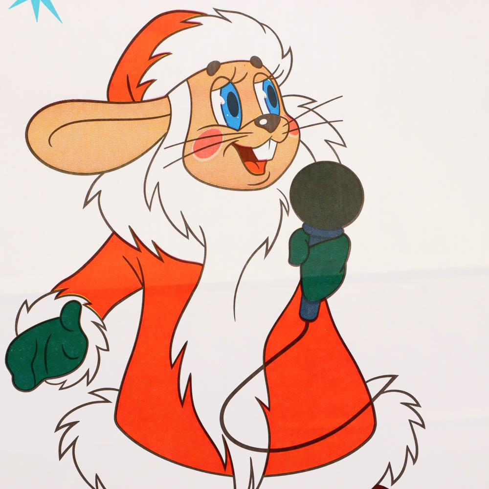 Пакет подарочный с кручеными ручками 24х10,5х32 см, «Ну, погоди! А ну-ка, давай-ка» внутри белый, арт.№ 507-498