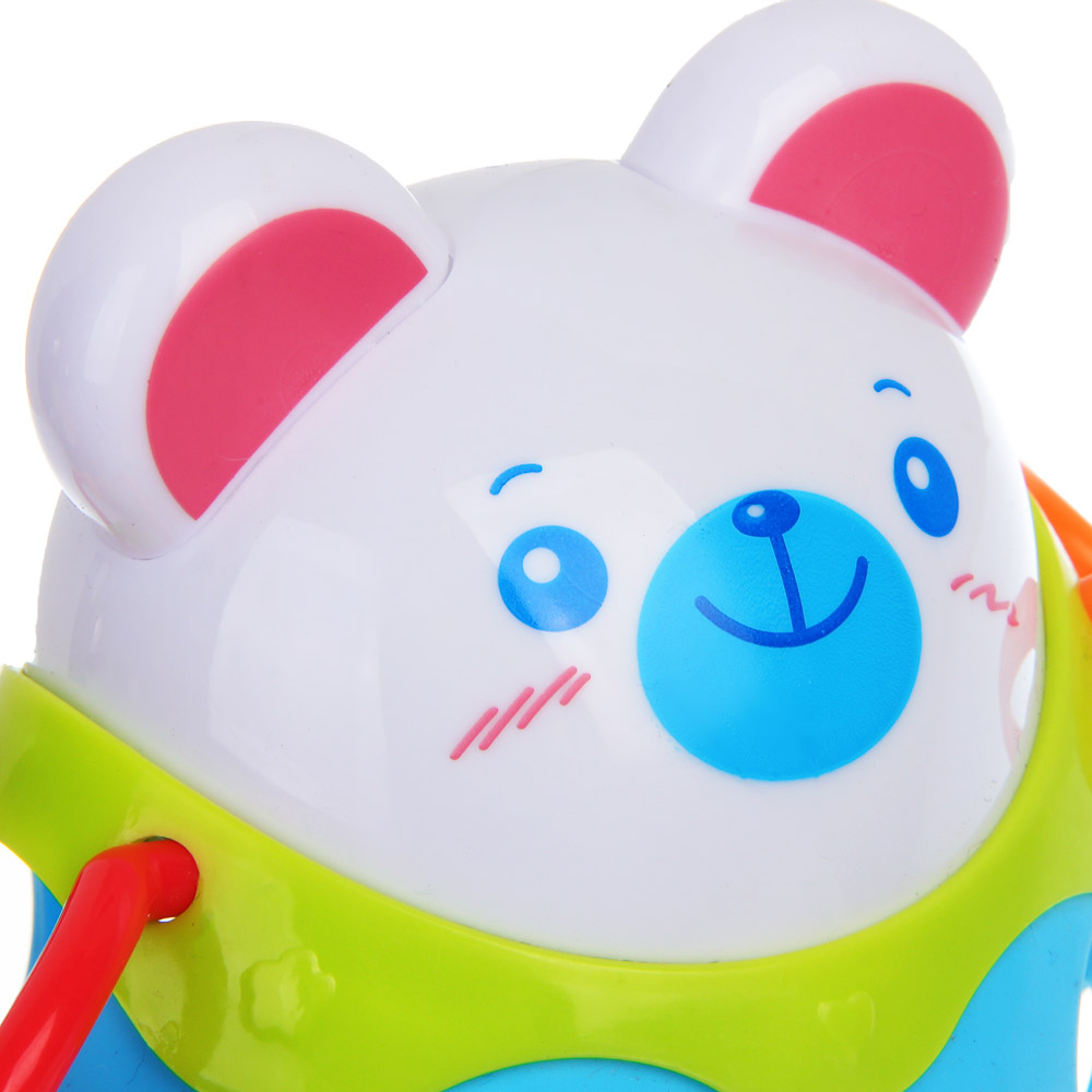 Игрушка развивающая для малышей "Медвежонок", PP, TPE, 14х7х10.5см, арт.№ 889-102