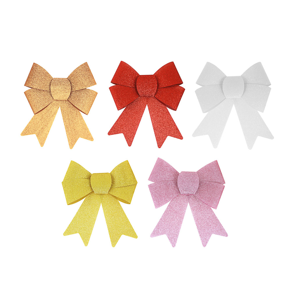СНОУ БУМ Бант 17x22см, ПВХ, 5 цветов, арт.№ 379-146