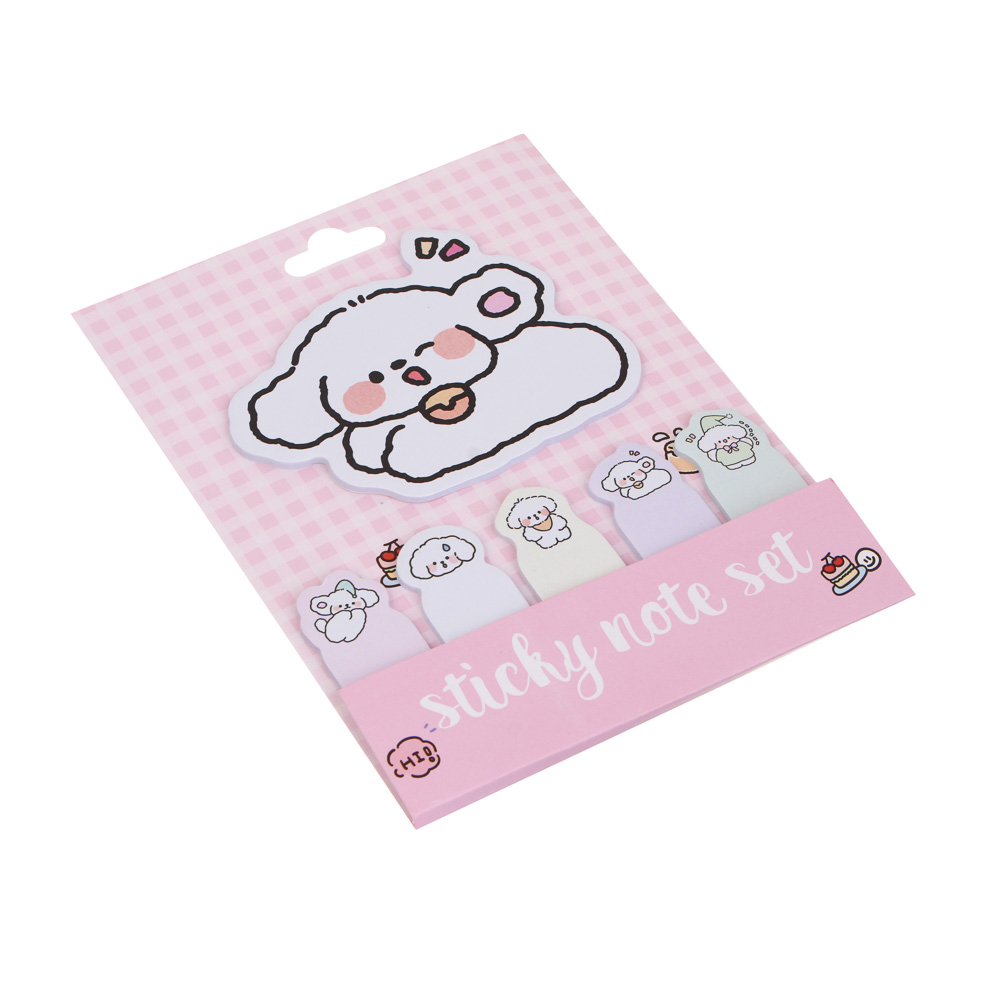 Набор бумаги с клеевым краем фигурный "Минисо Стайл", 20л, уп. 12х15,6см, 4 дизайна, арт.№ 557-143