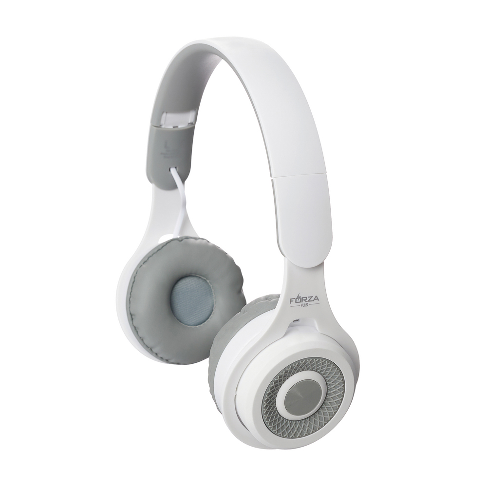 Наушники беспроводные полноразмерные FORZA SoundMate, 250мАч, BT5.3, складные, белые, арт.№ 410-251