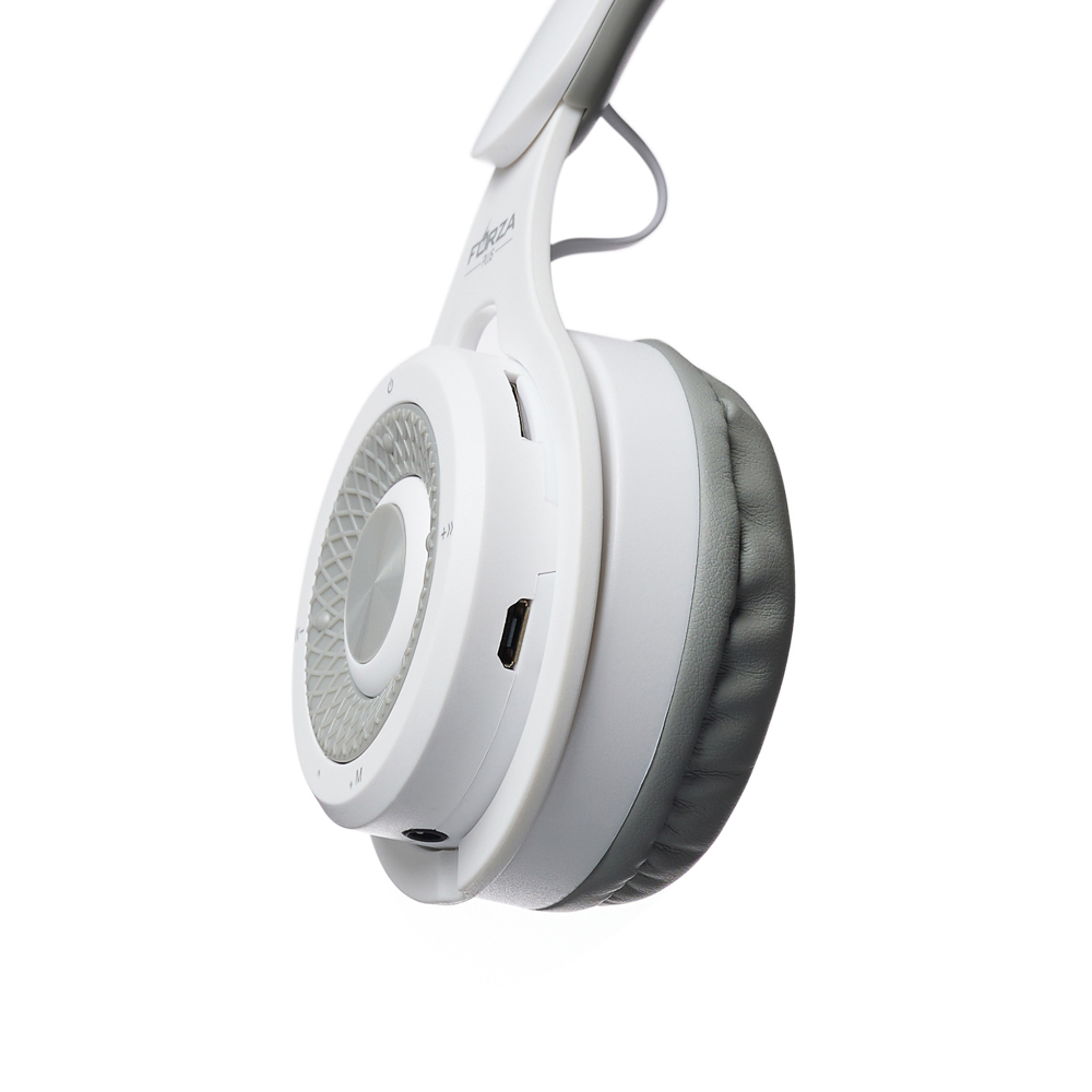 Наушники беспроводные полноразмерные FORZA SoundMate, 250мАч, BT5.3, складные, белые, арт.№ 410-251