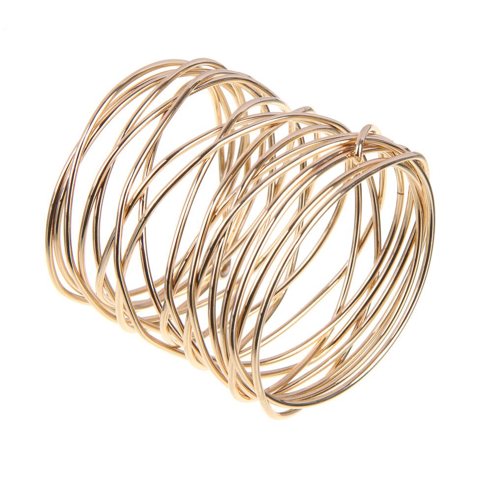 PROVANCE Фелиз Кольца для салфеток 2шт, 100% металл, золото, арт.№ 492-213