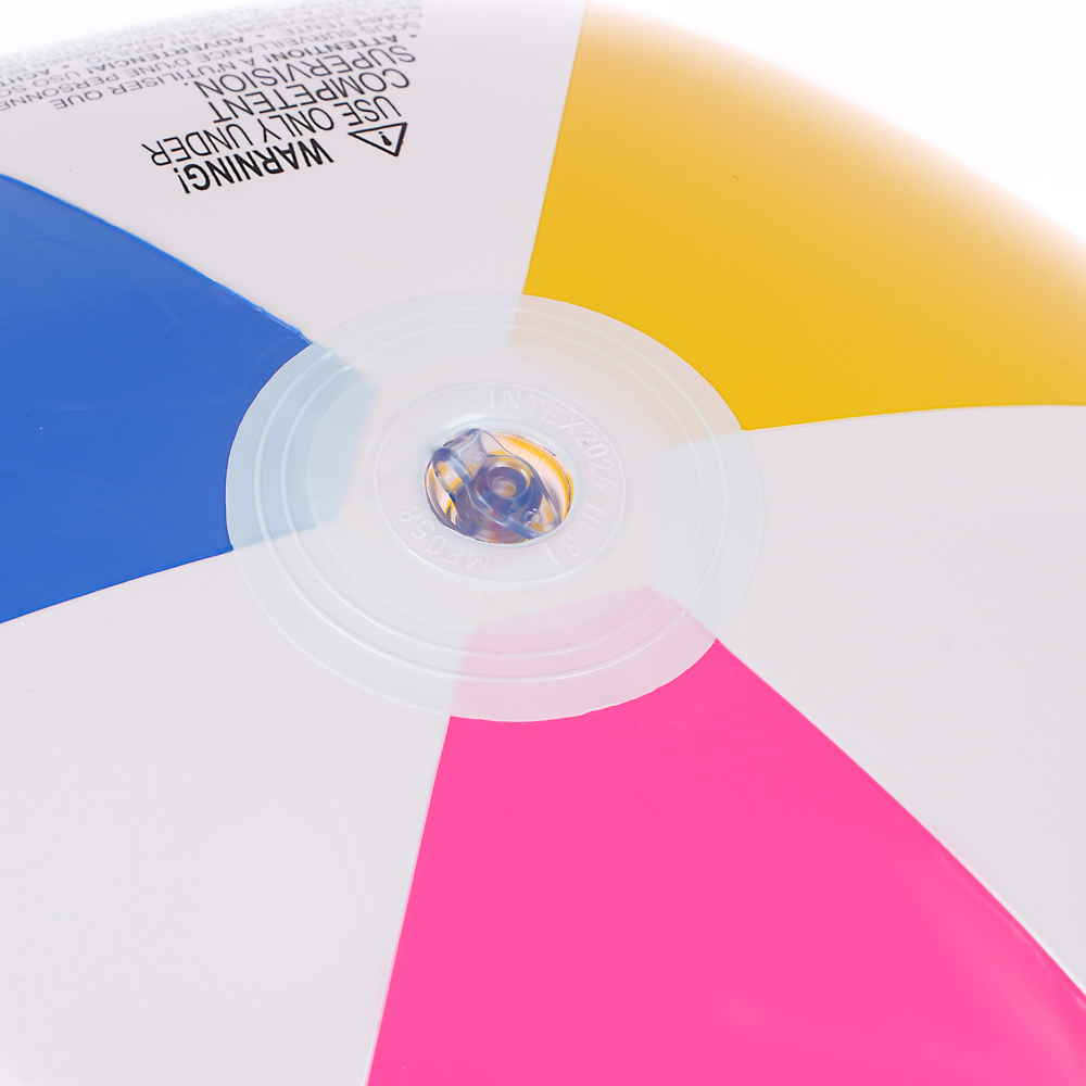 INTEX Мяч пляжный надувной 61см, Дольки, 59030NP, арт.№ 359-196