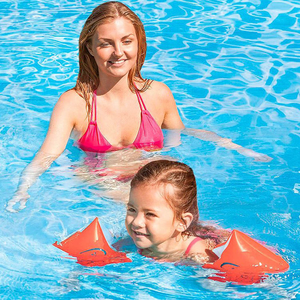 INTEX Нарукавники DELUXE, для 3-6 лет, 23x15см, 58642, 58642EU, арт.№ 359-220