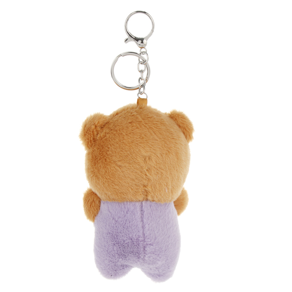 Брелок-подвес мягкий "Милаш" в костюмчике, полиэстер, металл, ИГРОЛЕНД, 1811-40, арт.№ 264-572