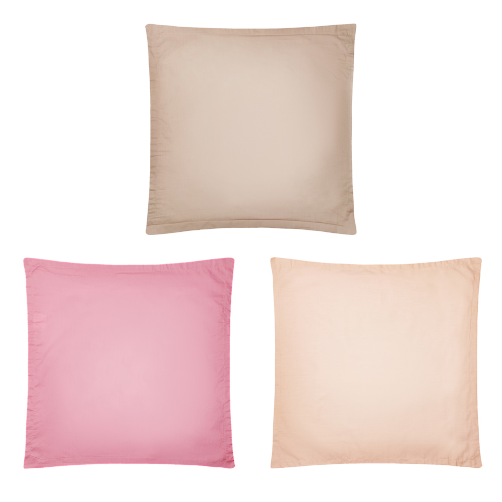 PROVANCE Роузмист Наволочка 70х70см, смесовый хлопок, 3 цвета, арт.№ 432-065