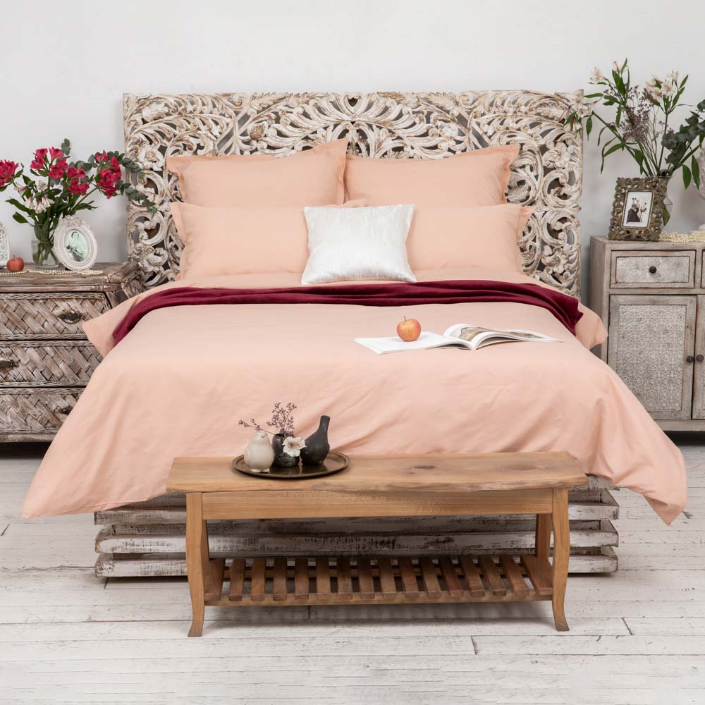 PROVANCE Роузмист Простыня 2сп, 180х220см, смесовый хлопок, 3 цвета, арт.№ 432-067