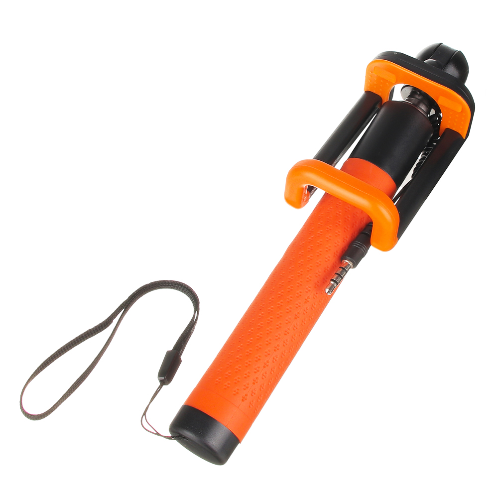 Селфи-палка BY, 18-73см, прорезиненная, пластик, арт.№ 470-058