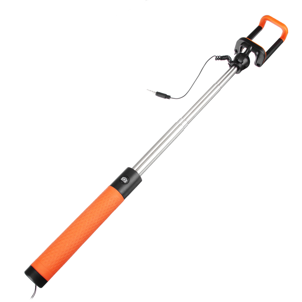 Селфи-палка BY, 18-73см, прорезиненная, пластик, арт.№ 470-058