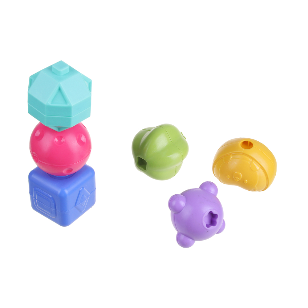 ИГРОЛЕНД Игрушка развивающая "Мультикуб, 7 в 1, ABS, 14,8х14,8см, арт.№ 270-021