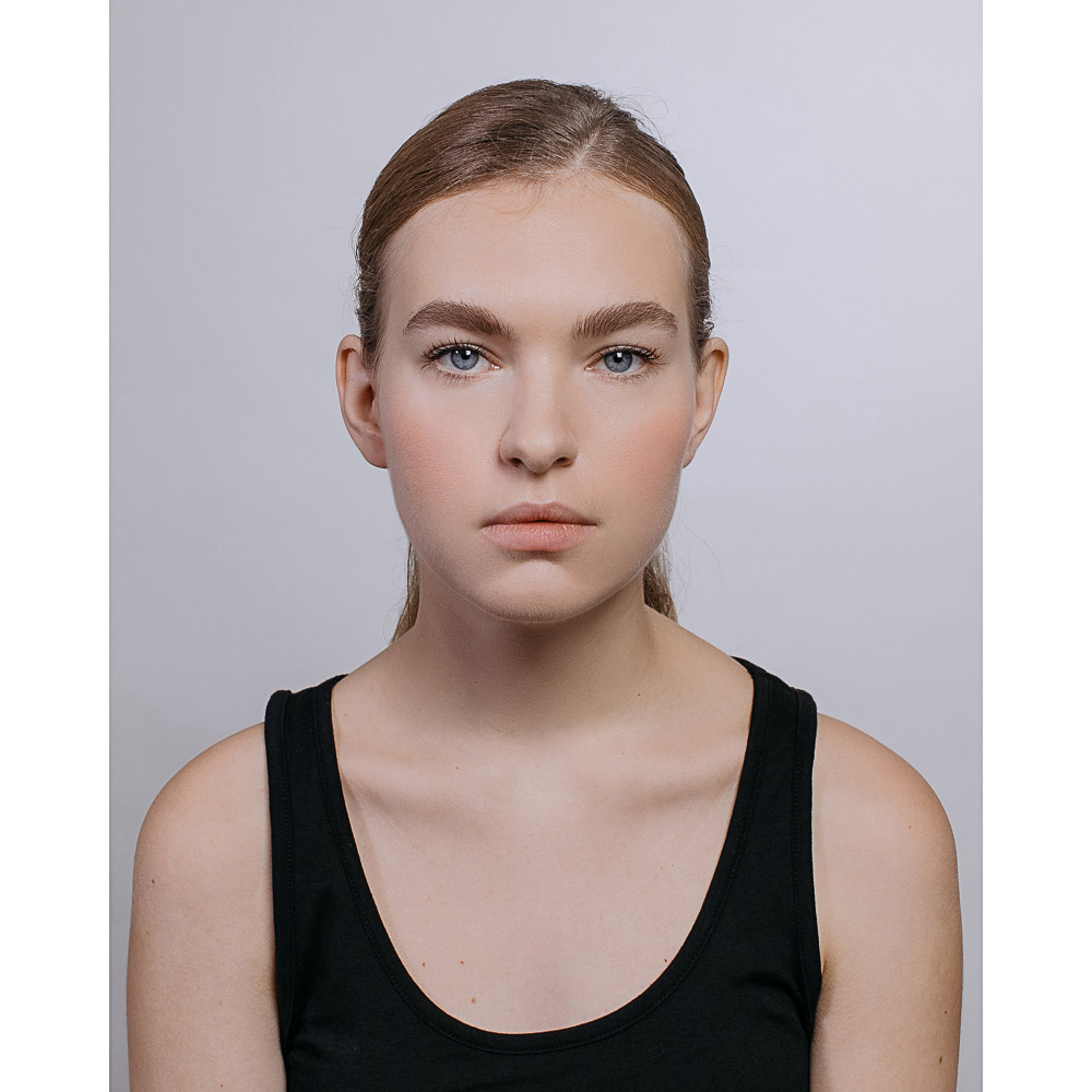 ЮНИLOOK Кисть для бровей, акрил, металл, ворс нейлон, 14,9см, 1-2 дизайна, арт.№ 357-196