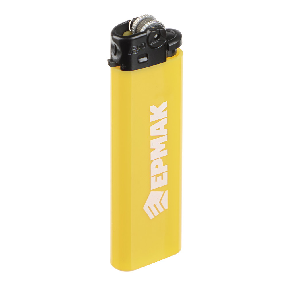 Зажигалка кремниевая тм ЕРМАК, 8х2,2х1см, 5 цветов, арт.№ 101-052
