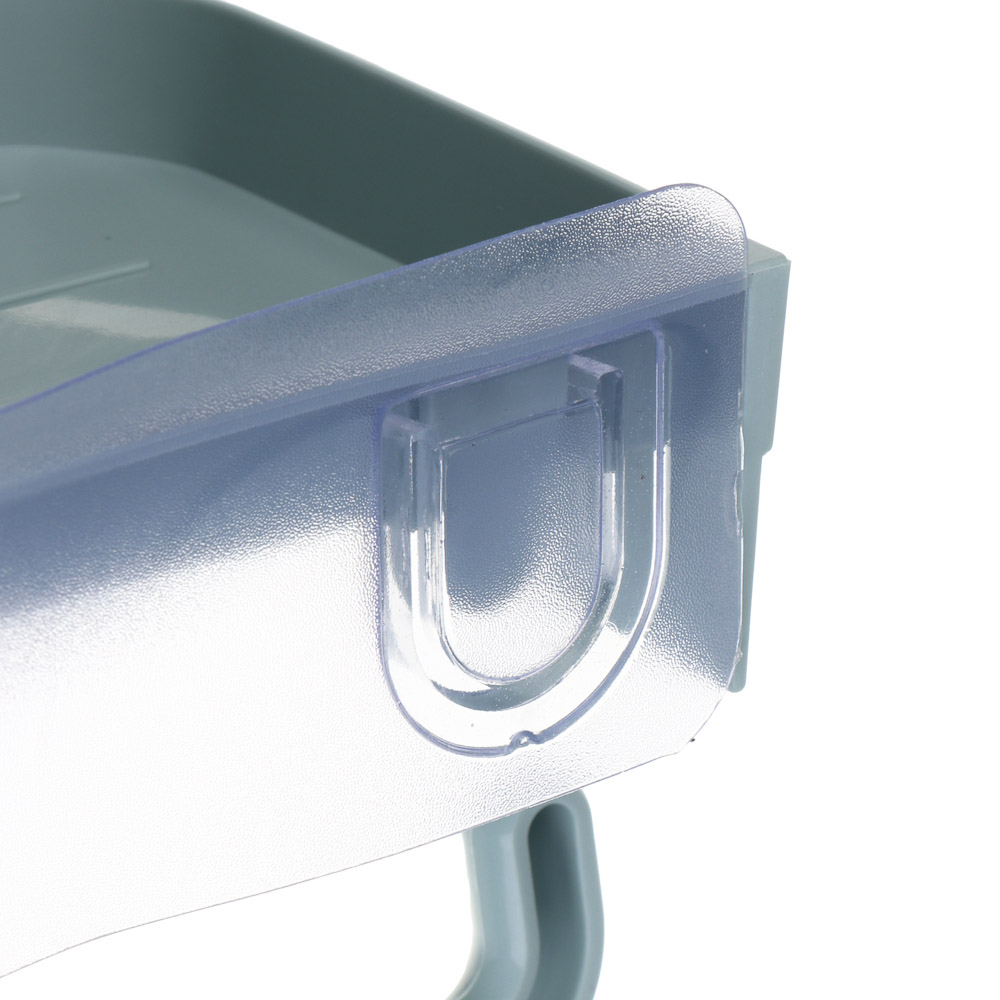 VETTA Classic Держатель для туалетной бумаги, с полкой, пластик, 18x11x4,5 см, оливковый, арт.№ 478-299