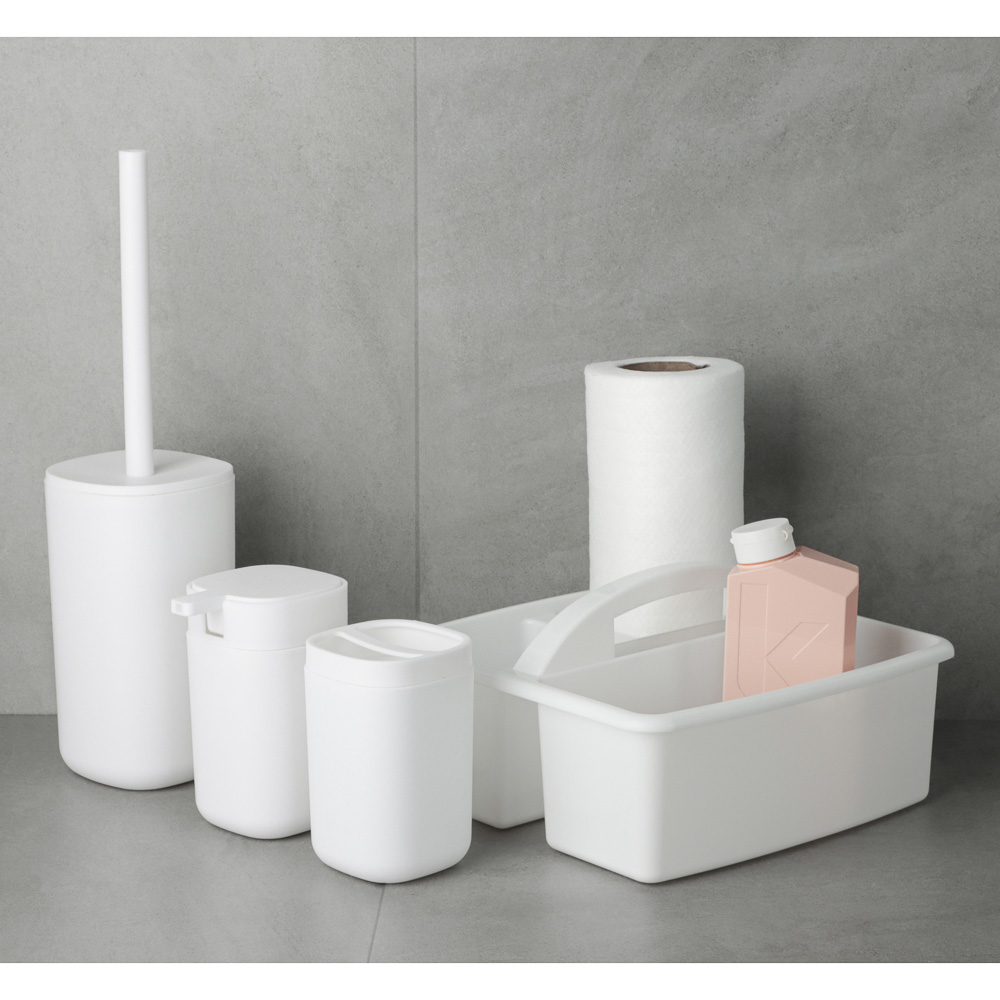 VETTA Ёрш для унитаза Prime, пластик, 9,5х9,5х35см, 2 цвета, арт.№ 463-176