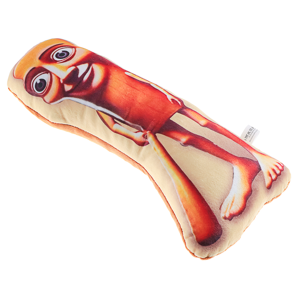 Мягкая игрушка, мемный антистресс "Питомцы", полиэстер, 24-30 см, 6 видов, арт.№ 264-471