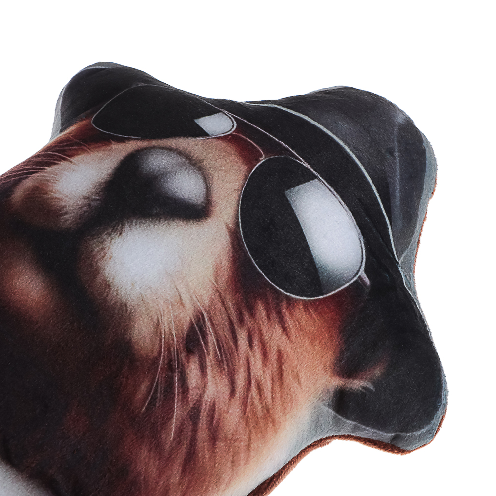 Мягкая игрушка, мемный антистресс "Питомцы", полиэстер, 24-30 см, 6 видов, арт.№ 264-471