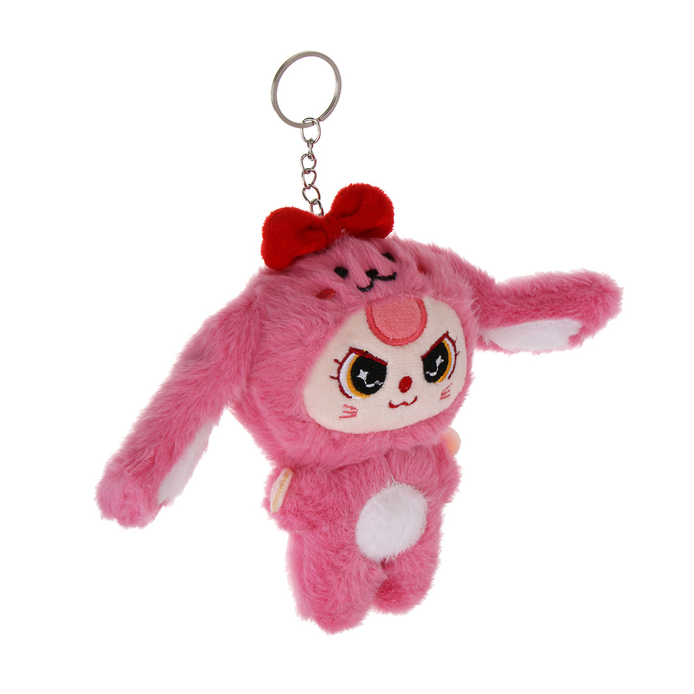 ИГРОЛЕНД Игрушка мягкая "Кроля с бантиком" 12 см, полиэстер, микс видов, арт.№ 264-507