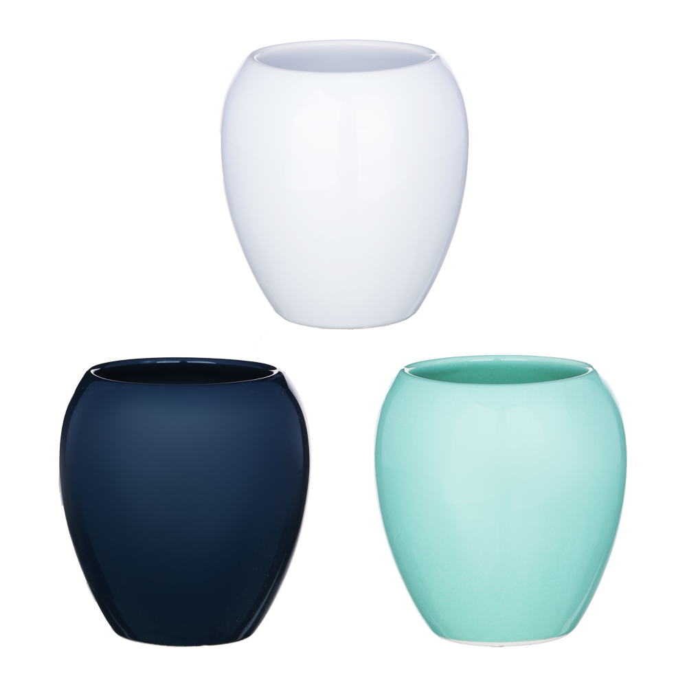 VETTA Стакан для ванной комнаты, "Брависсимо", керамика, 3 цвета, арт.№ 463-943