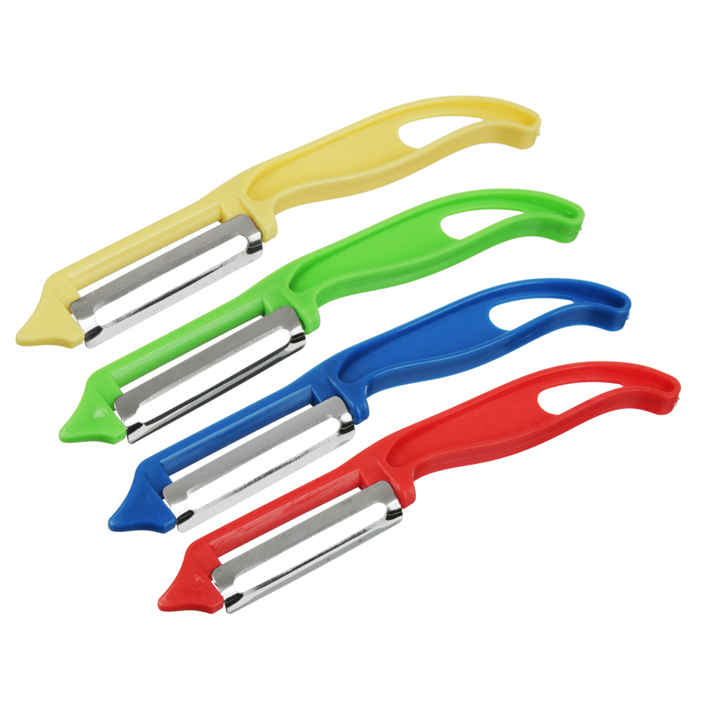 Овощечистка 14,8x1,8x0,8см, 3-4 цвета, арт.№ 884-326