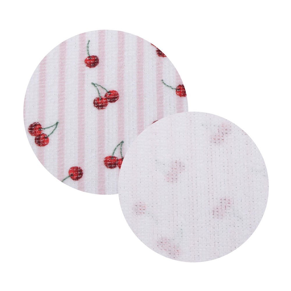 Набор салфеток тм VETTA Черри, 6 шт, 30х30 см, 200г/кв. м., 3 цвета, полиэстер диз1, арт.№ 448-374