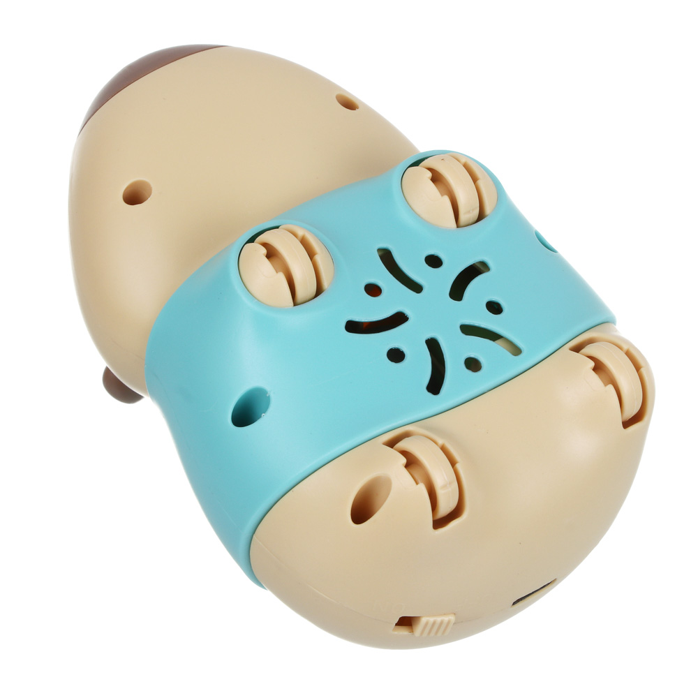 Питомец на колесиках, дует воздухом, 2 шарика, USB, ABS, Н44, тм ИГРОЛЕНД, 3+, арт.№ 272-922