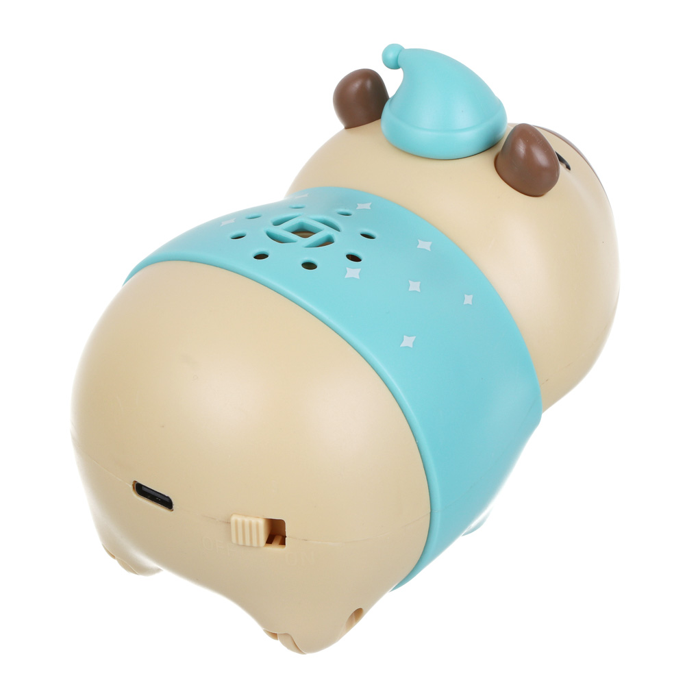 Питомец на колесиках, дует воздухом, 2 шарика, USB, ABS, Н44, тм ИГРОЛЕНД, 3+, арт.№ 272-922