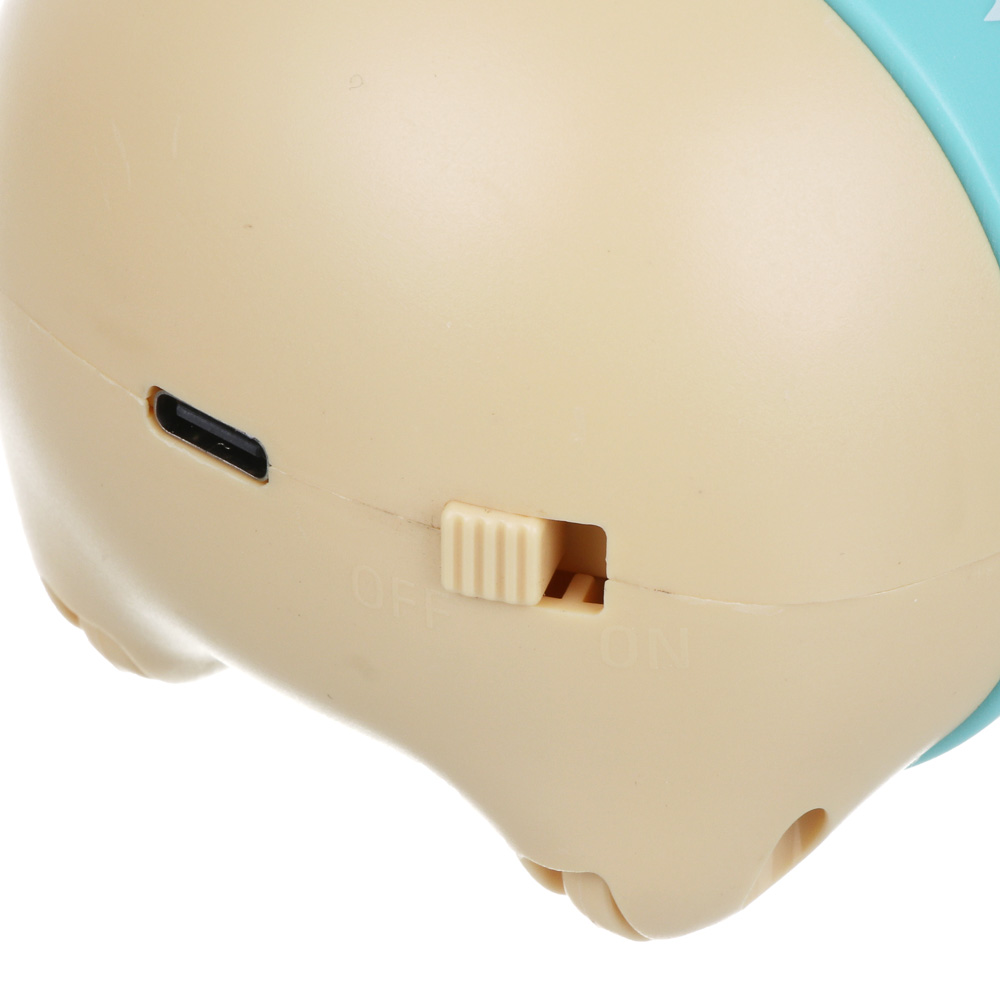 Питомец на колесиках, дует воздухом, 2 шарика, USB, ABS, Н44, тм ИГРОЛЕНД, 3+, арт.№ 272-922
