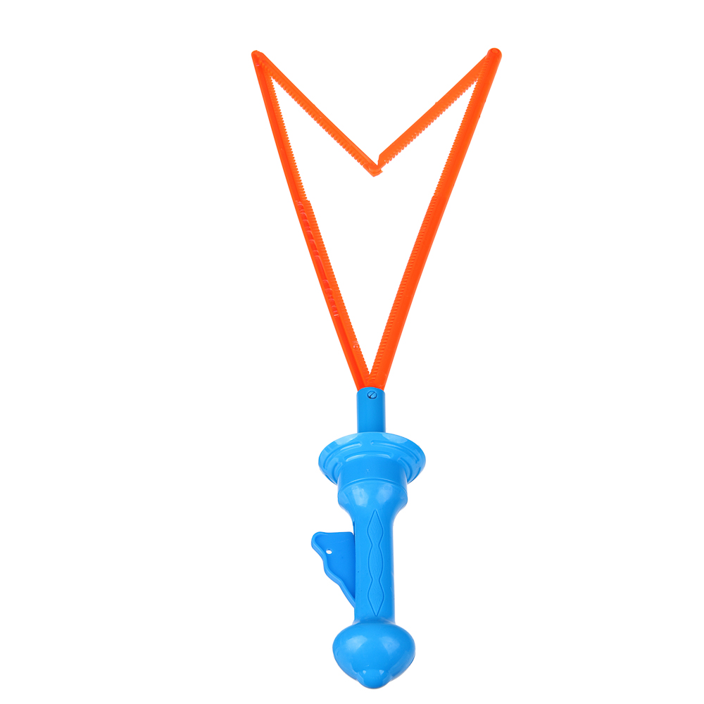 ИГРОЛЕНД Мыльные пузыри гигантские с кнопкой, 120мл,ABS,PVC, мыльный р-р, 6х45х6см, 4 цвета, арт.№ 460-003