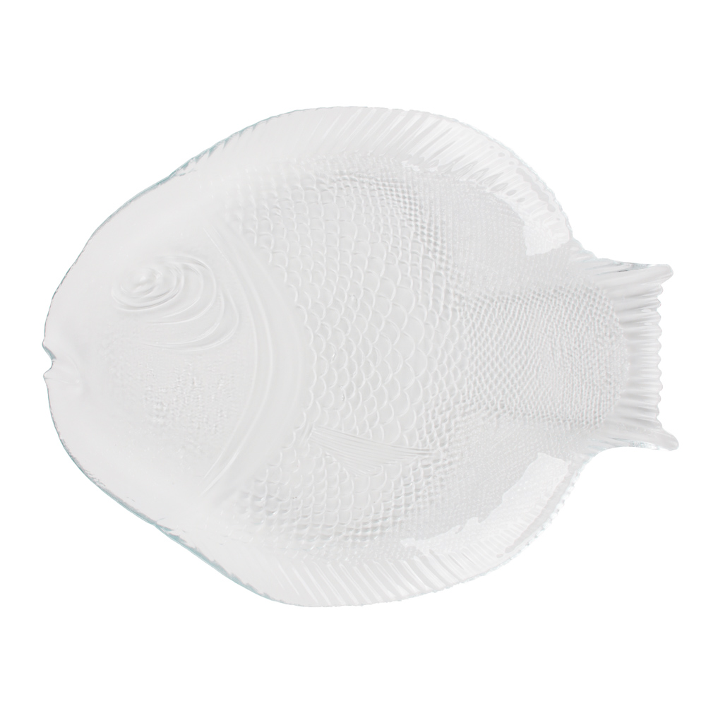 PASABAHCE Марин Тарелка из закаленного стекла 25x36cм, арт.№ 877-314