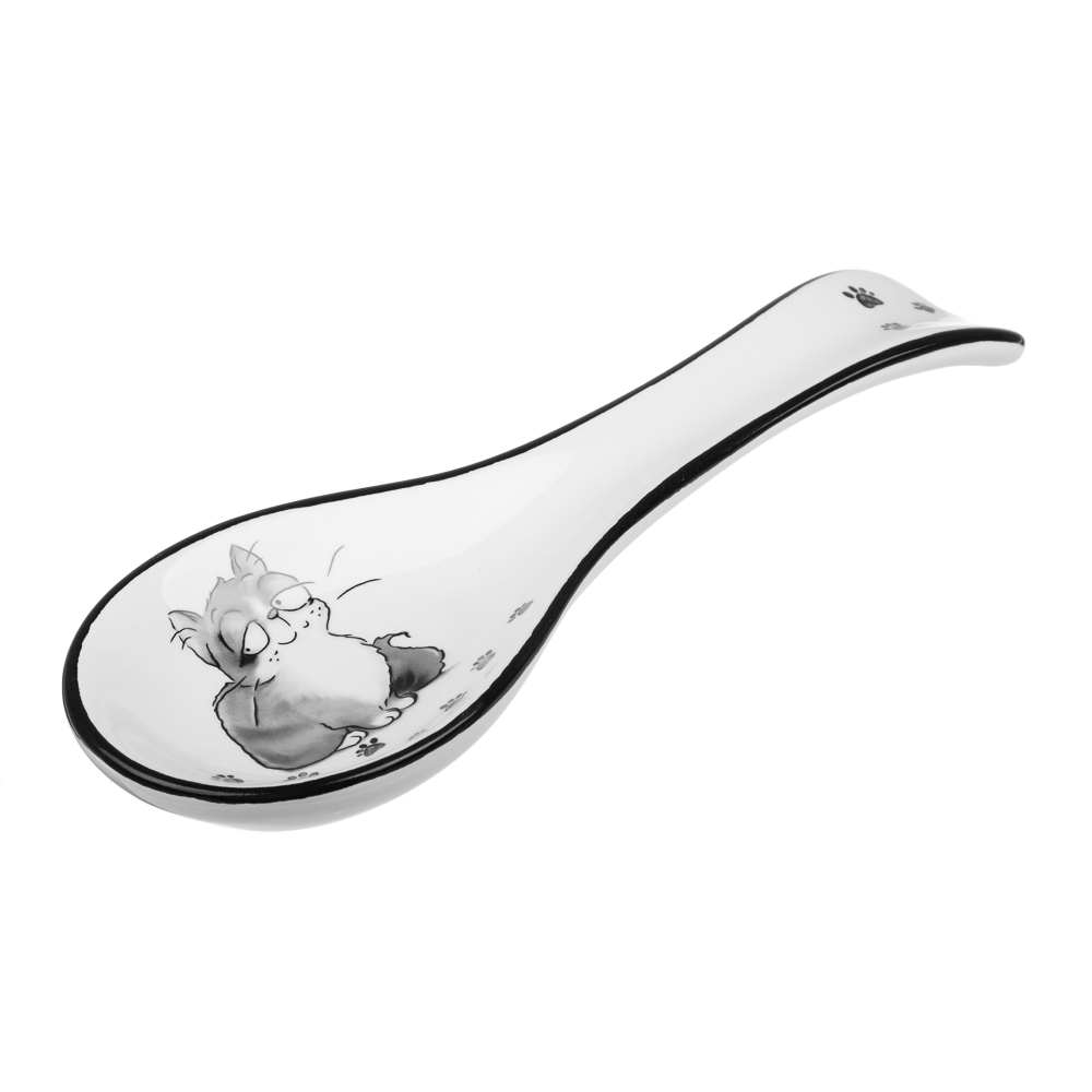 MILLIMI Озорные коты Подставка для ложки, 22x7x3см, керамика, арт.№ 824-503