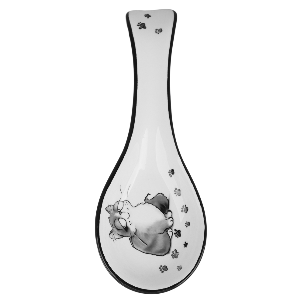 MILLIMI Озорные коты Подставка для ложки, 22x7x3см, керамика, арт.№ 824-503