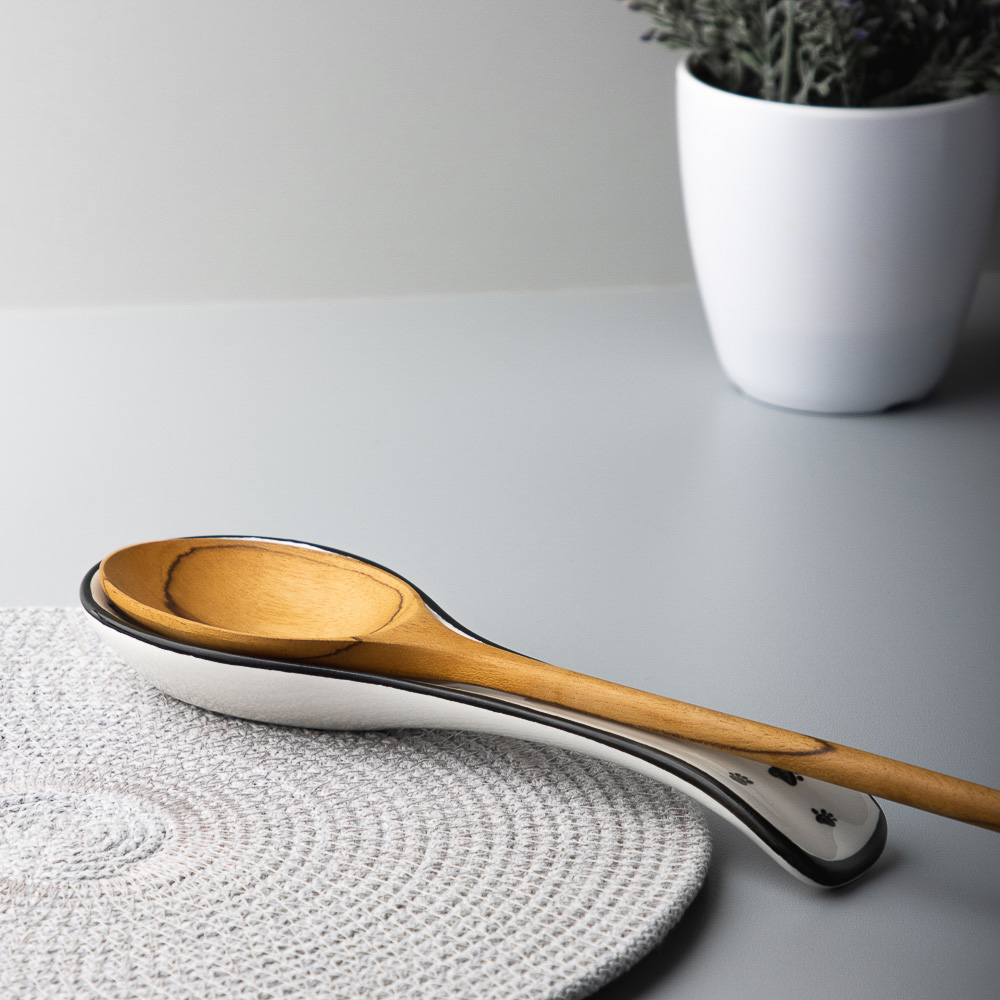 MILLIMI Озорные коты Подставка для ложки, 22x7x3см, керамика, арт.№ 824-503