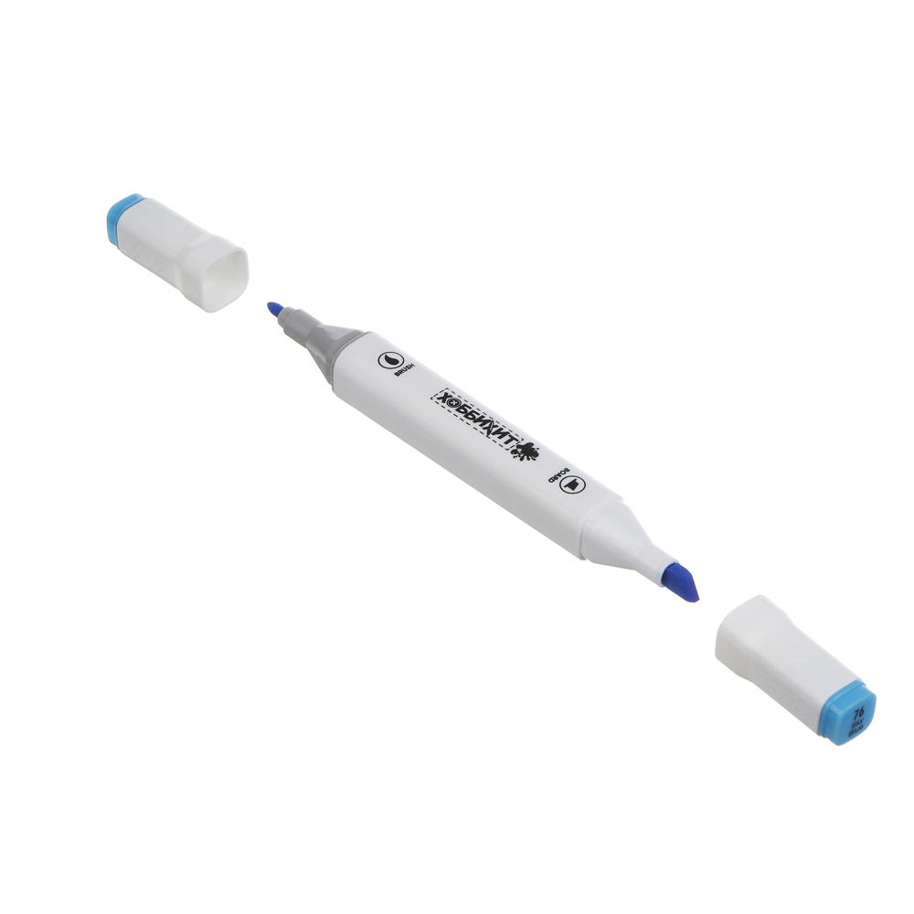 ХОББИХИТ Набор маркеров для скетчинга, пластик, 13х13х17см, 36 цветов, арт.№ 284-244