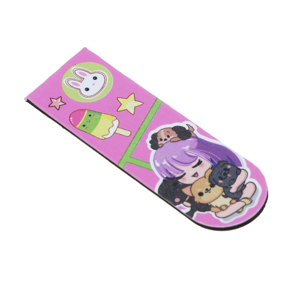 Кавай Набор закладок магнитных, 6 штук, размер закладки 12х1,9 см, упаковка 18,3х10,3 см, арт.№ 235-012