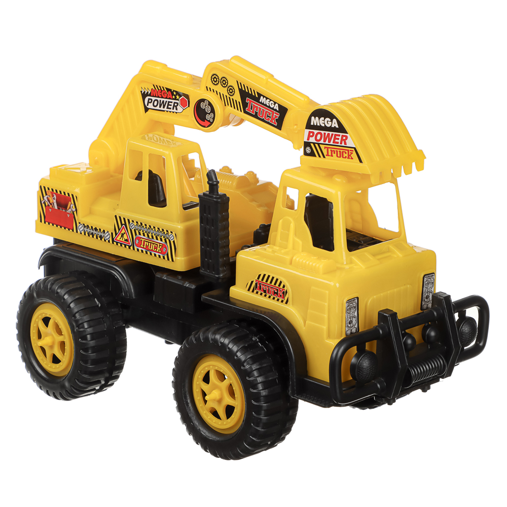 Спецтехника игрушечная, тм ИГРОЛЕНД, пластик, 27х13,5х16 см, 2 дизайна, для детей 3+, арт.№ 292-501