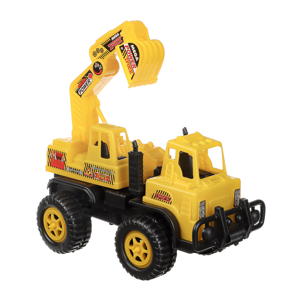 Спецтехника игрушечная, тм ИГРОЛЕНД, пластик, 27х13,5х16 см, 2 дизайна, для детей 3+, арт.№ 292-501