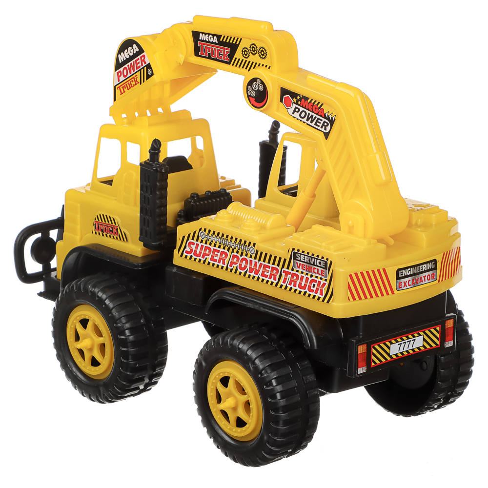 Спецтехника игрушечная, тм ИГРОЛЕНД, пластик, 27х13,5х16 см, 2 дизайна, для детей 3+, арт.№ 292-501