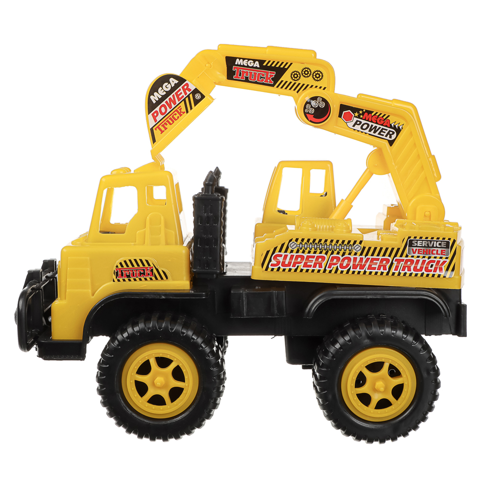 Спецтехника игрушечная, тм ИГРОЛЕНД, пластик, 27х13,5х16 см, 2 дизайна, для детей 3+, арт.№ 292-501