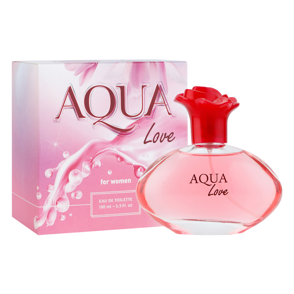 Туалетная вода женская тм Delta Parfum AQUA love, 100 мл, арт.№ 313-402