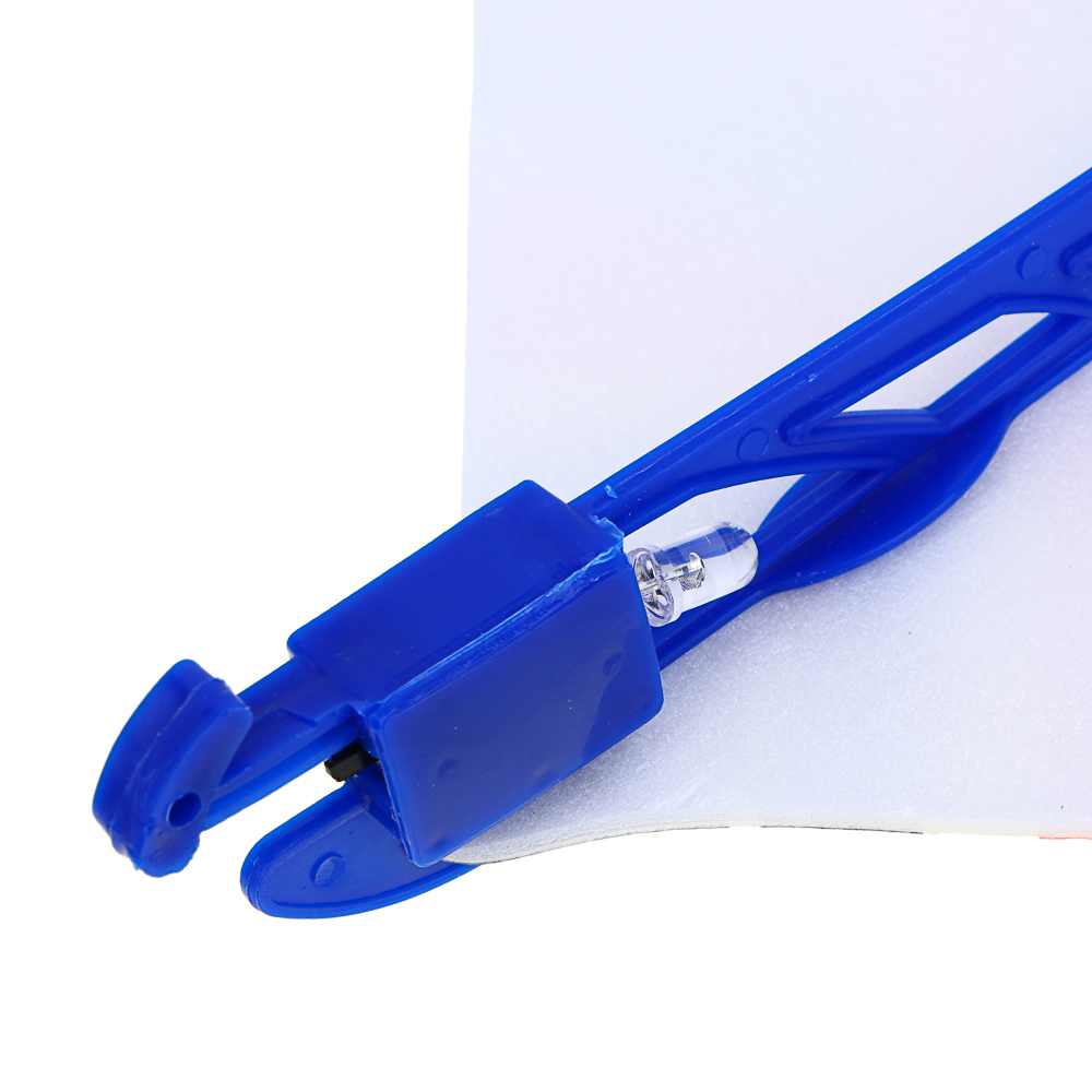SILAPRO Самолет с запуском 20х16см, 1LED, 3xLR41, PP, пенопласт, арт.№ 134-224