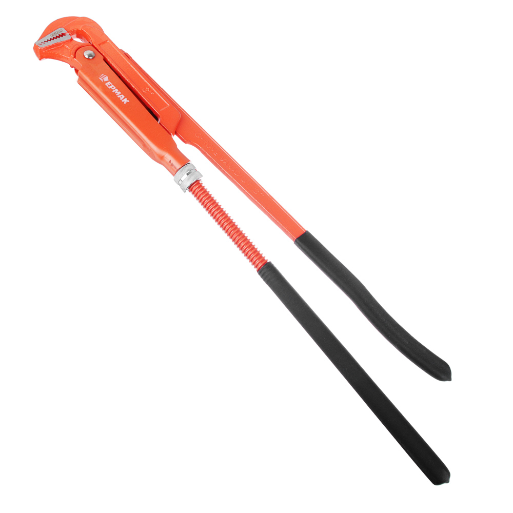 ЕРМАК Ключ трубный рычажный прямые губы, р-р 3", арт.№ 655-013