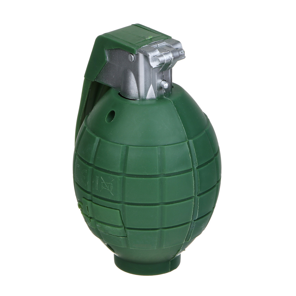 ИГРОЛЕНД Граната игрушечная, свет, звук, 2xAG13, ABS, 10х7х7см, 2 дизайна, арт.№ 261-760