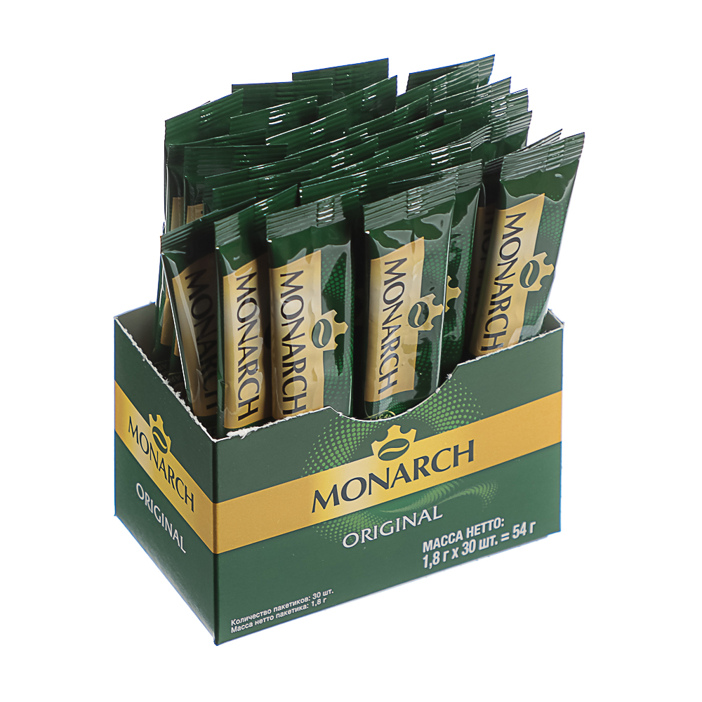 Кофе растворимый МОНАРХ, 1,8г, арт.№ 347-352