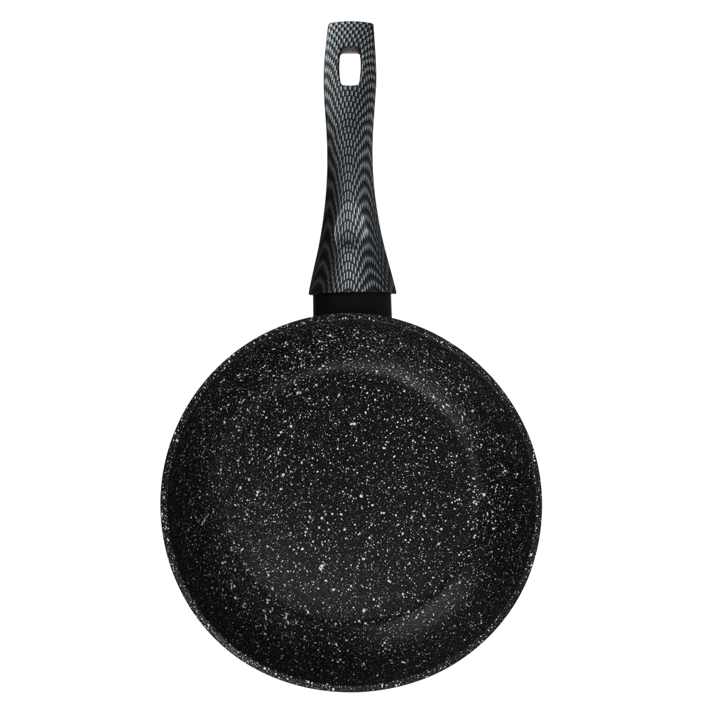 SATOSHI Карбон Сковорода литая d20см, антипригарное покрытие Мрамор, индукция, арт.№ 846-451
