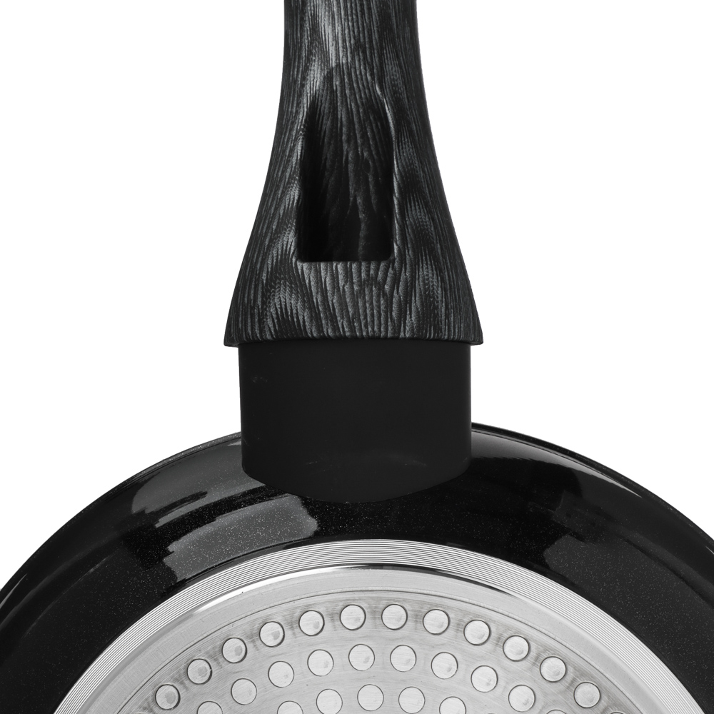 SATOSHI Карбон Сковорода литая d20см, антипригарное покрытие Мрамор, индукция, арт.№ 846-451